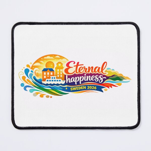Item preview, Eternal happiness international convention Sweden 2026 designed and sold by InkyKidArt.