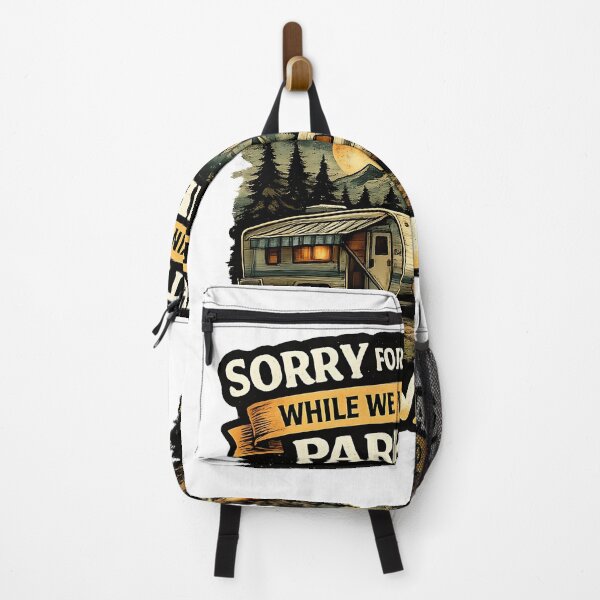 Item preview, Sorry For What I Said While Parking The Camper Funny RV Camping Quote Gift Design designed and sold by Nixora.
