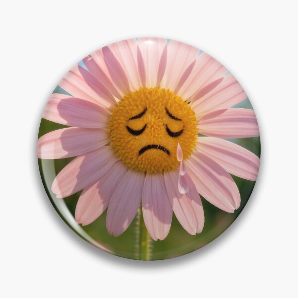 Item preview, Pink Daisy in a Garden with Tears designed and sold by Maria Dryfhout.