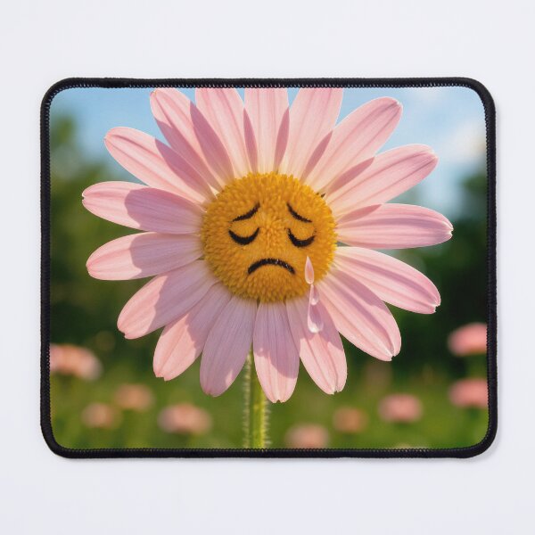 Item preview, Pink Daisy in a Garden with Tears designed and sold by Maria Dryfhout.