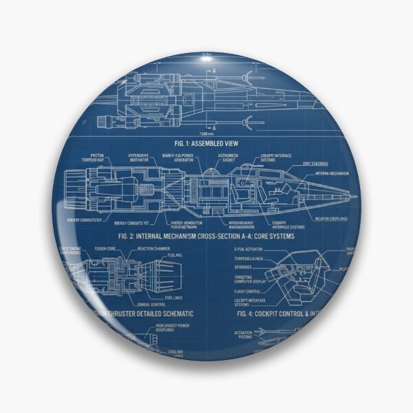 Item preview, T-65 X Starfighter Wing Blueprint designed and sold by Rex Vox.