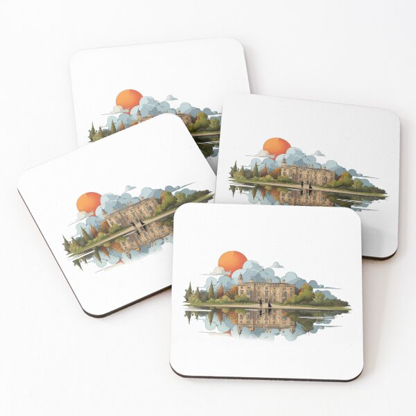 Item preview, Pemberley Reflection Pride And Prejudice Estate Landscape designed and sold by Fenay Designs.