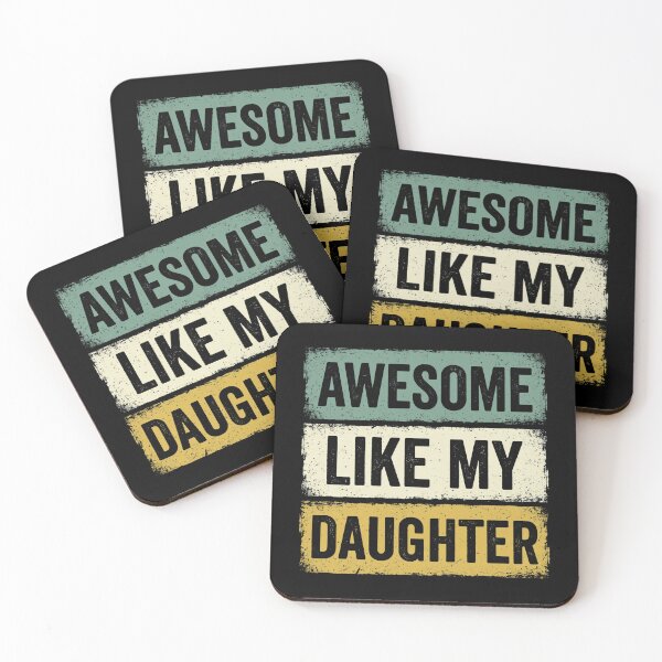 Item preview, Awesome Like My Daughter Men Funny Fathers Day designed and sold by OlakunleOloroz.