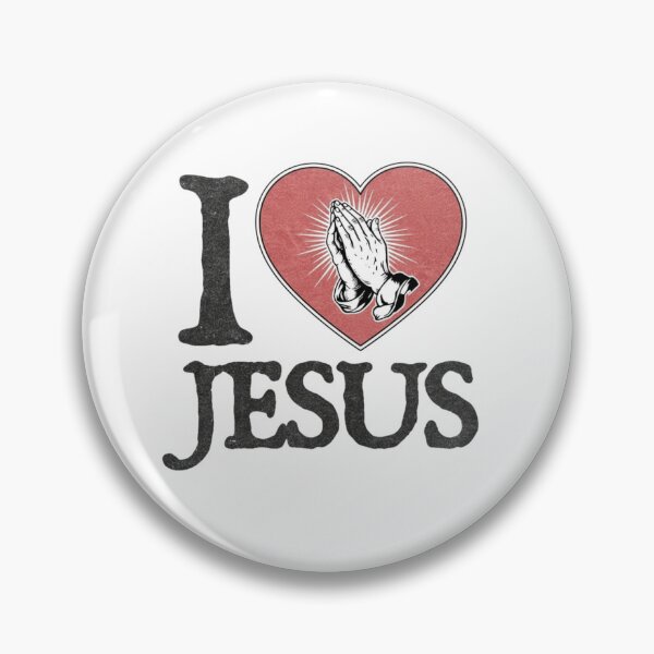 Item preview, I Love Jesus  designed and sold by Thread&Fable.