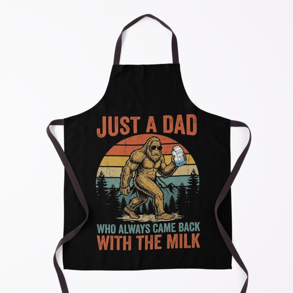 Item preview, Bigfoot Papa Just A Dad Who Always Came Back with The Milk designed and sold by OlakunleOloroz.