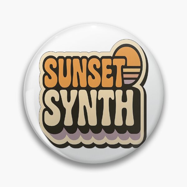 Item preview, Sunset Synth – Retro Synthwave Aesthetic Music designed and sold by |TRSSHOP|.