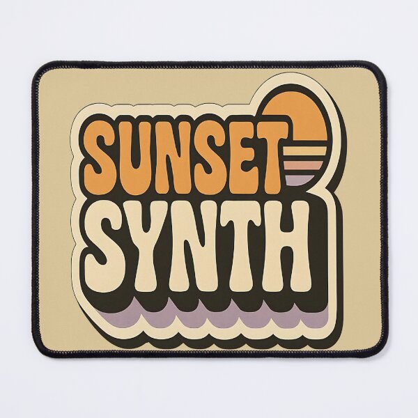 Item preview, Sunset Synth – Retro Synthwave Aesthetic Music designed and sold by |TRSSHOP|.