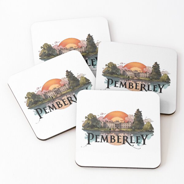 Item preview, Pemberley Pride And Prejudice Jane Austen Estate Reflection designed and sold by Fenay Designs.