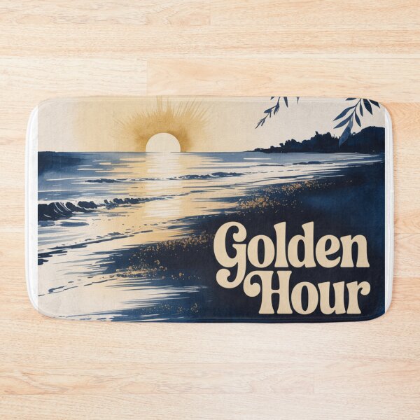 Item preview, Beach Night Sunset Golden Hour Landscape designed and sold by JediKittenWars.