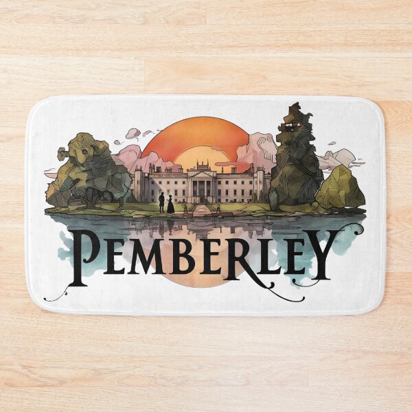 Item preview, Pemberley Pride And Prejudice Jane Austen Estate Reflection designed and sold by Fenay Designs.