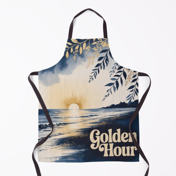 Item preview, Beach Night Sunset Golden Hour Landscape designed and sold by JediKittenWars.