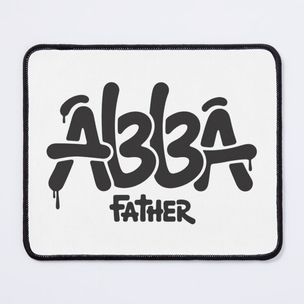 Item preview, Abba Father Christian Faith Typography Design designed and sold by HahaHandlesHub.