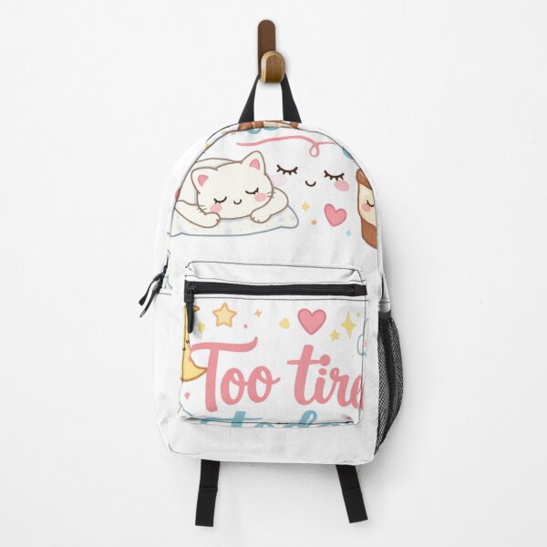 Item preview, Too Tired Today Cute Aesthetic Design | Lazy Mood Quote Pastel Sleepy Vibes designed and sold by Sanika arts .