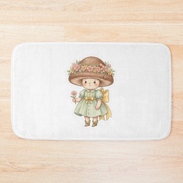 Item preview, Cute Flower Mushroom fairys designed and sold by sanawnaw154.