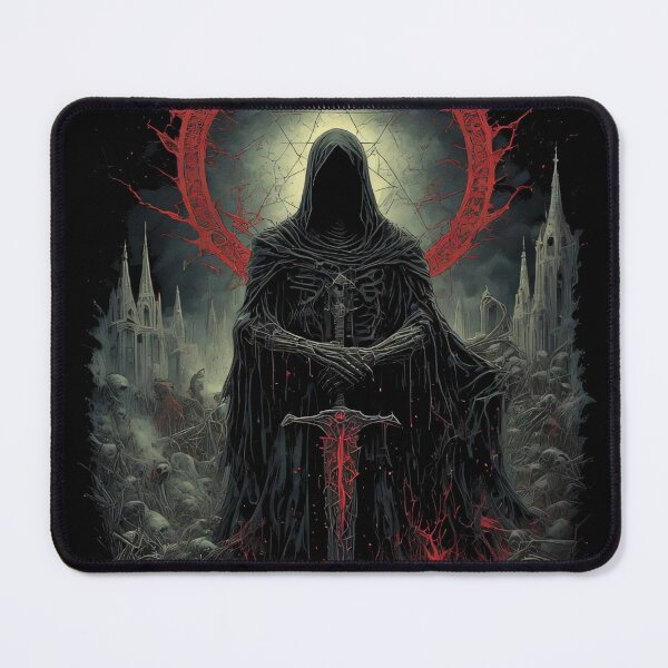 Item preview, The Unholy Sovereign: Dark Occult Fantasy Art (BLACK) designed and sold by MorbidDreams.