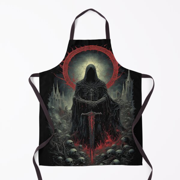 Item preview, The Unholy Sovereign: Dark Occult Fantasy Art (BLACK) designed and sold by MorbidDreams.