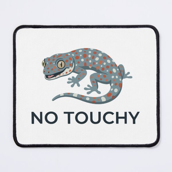 Item preview, No Touchy Danger Zone Tokay Gecko Warning designed and sold by Petzzz.