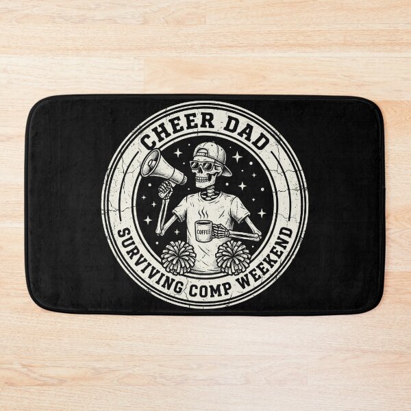 Item preview, Cheer Dad Surviving Comp Weekend Funny Fathers Day Cheer Dad designed and sold by OlakunleOloroz.