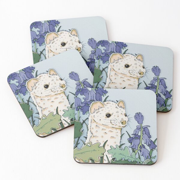 Item preview, Bluebells and Stoat designed and sold by Nimlongarts.