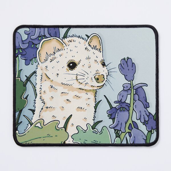 Item preview, Bluebells and Stoat designed and sold by Nimlongarts.