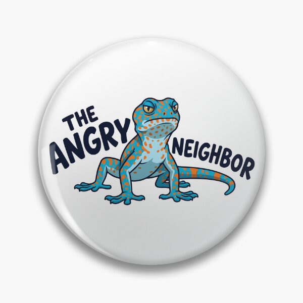Item preview, Angry Neighbor Funny Tokay Gecko Lizard designed and sold by Petzzz.