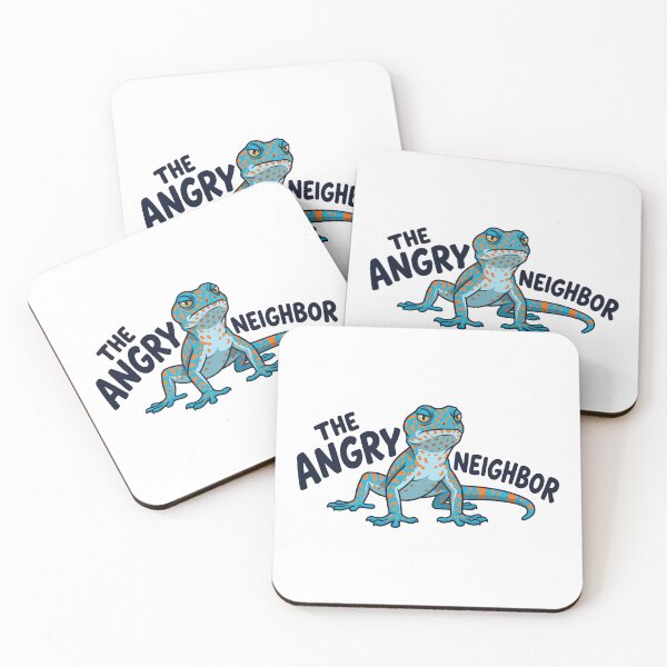 Item preview, Angry Neighbor Funny Tokay Gecko Lizard designed and sold by Petzzz.