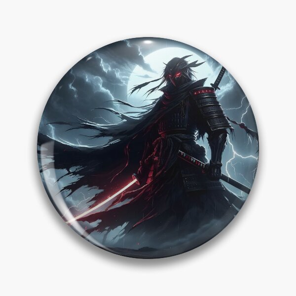 Item preview, Shadow Ronin: Storm-Born Samurai and Crimson Blade designed and sold by MouradStudio.