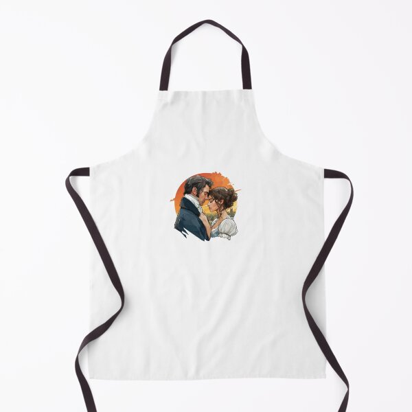 Item preview, Geometric Pride And Prejudice Mr Darcy Elizabeth Bennet designed and sold by Fenay Designs.