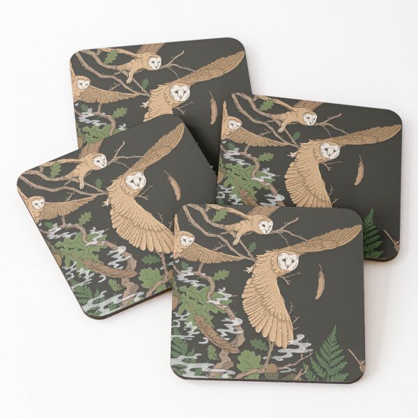 Item preview, Owls and Oak Trees designed and sold by Nimlongarts.