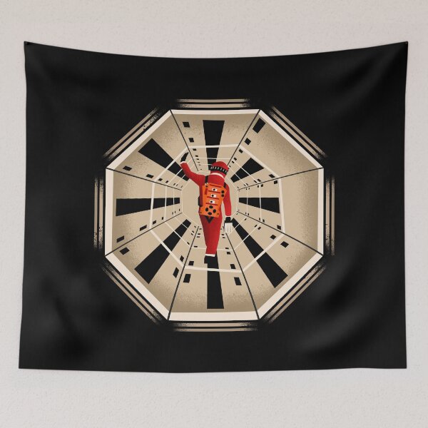 Item preview, Astronauts Journey through the Hexagonal Tunnel  designed and sold by sachpica.
