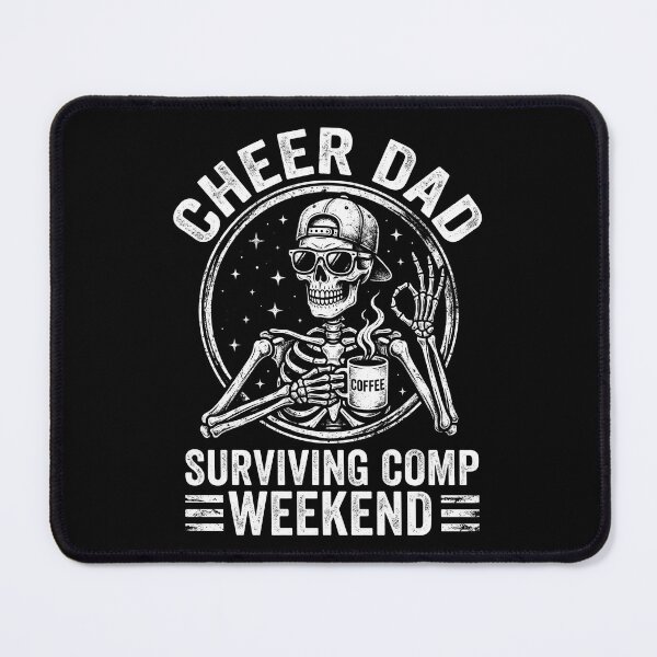 Item preview, Cheer Dad Surviving Competition Weekend Birthday Fathers Day designed and sold by OlakunleOloroz.