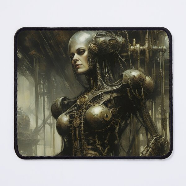 Item preview, Futuristic Transhumanism Art designed and sold by FunkyPunkz.