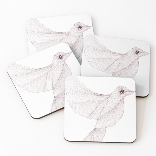 Item preview, stylized bird drawing  designed and sold by Artfulsy.