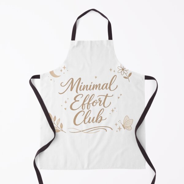 Item preview, Minimal Effort Club Aesthetic Cute Typography Design | Lazy Mood Relatable Quote designed and sold by Sanika arts .