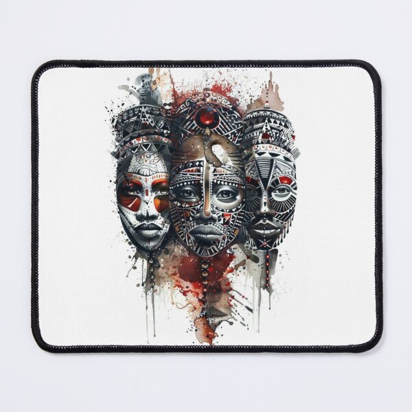 Item preview, Afro Urban Street Art Portrait – African Culture Graffiti Style Illustration designed and sold by Bizertart.