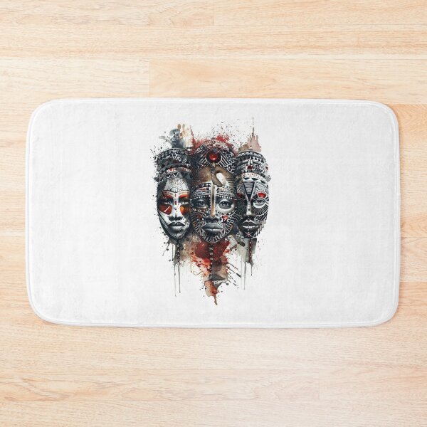 Item preview, Afro Urban Street Art Portrait – African Culture Graffiti Style Illustration designed and sold by Bizertart.