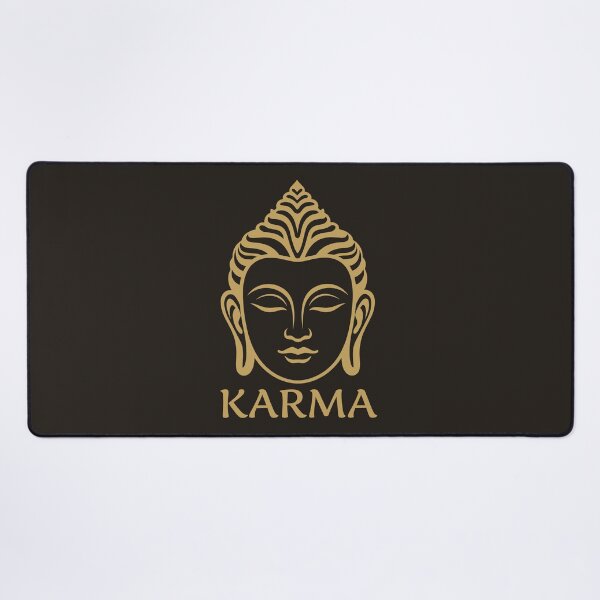 Item preview, Golden Buddha Head Karma – Sacred Zen Gold Edition designed and sold by YogaMEHappy.