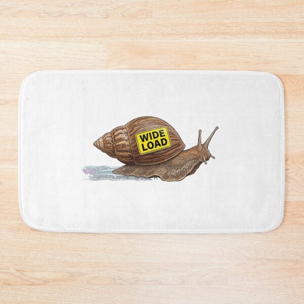 Item preview, Wide Load Giant African Land Snail Warning designed and sold by Petzzz.