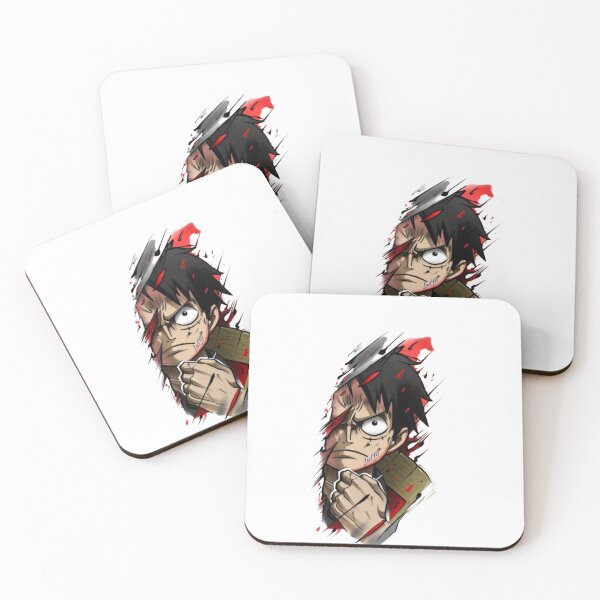 Item preview, Luffy Intense Look Red Black Art designed and sold by Snowdog-Art.