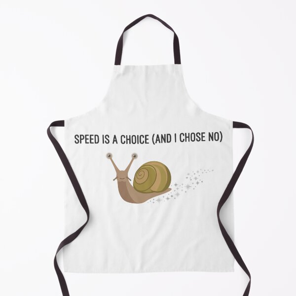 Item preview, Speed Is A Choice African Land Snail Quote designed and sold by Petzzz.