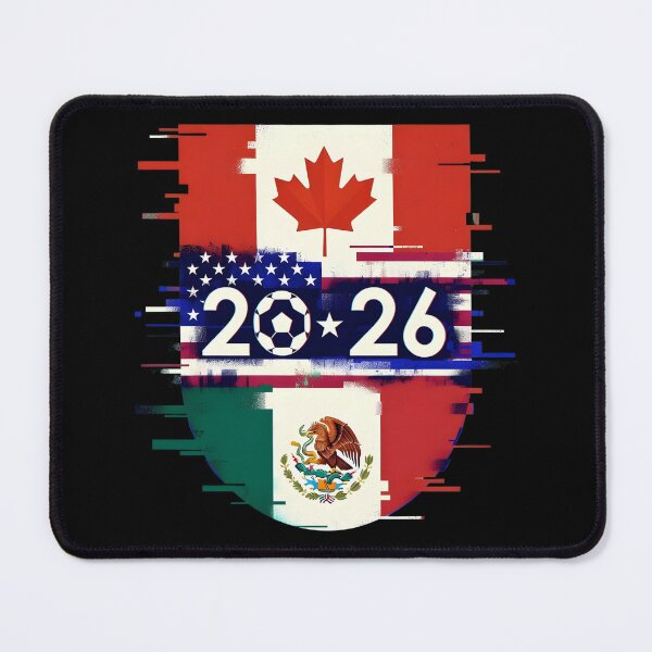 Item preview, Glitched United 2026 - North America Emblem Cup designed and sold by dudelinart.