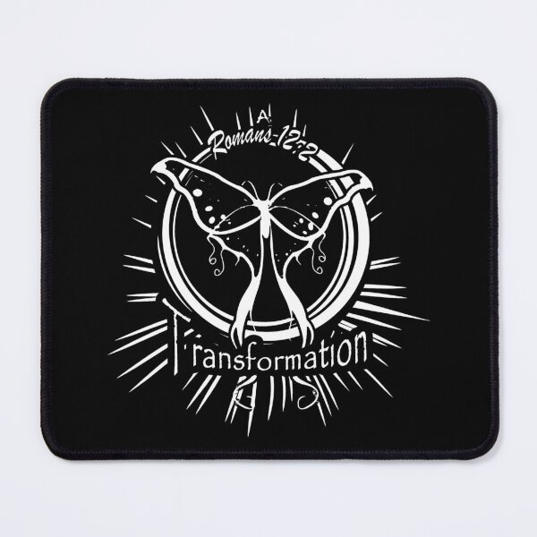 Item preview, Butterfly Transformation Romans 12:2 | Easter Resurrection Christian Line Art | Good Friday Faith Design | white color designed and sold by ZechJohnRB.