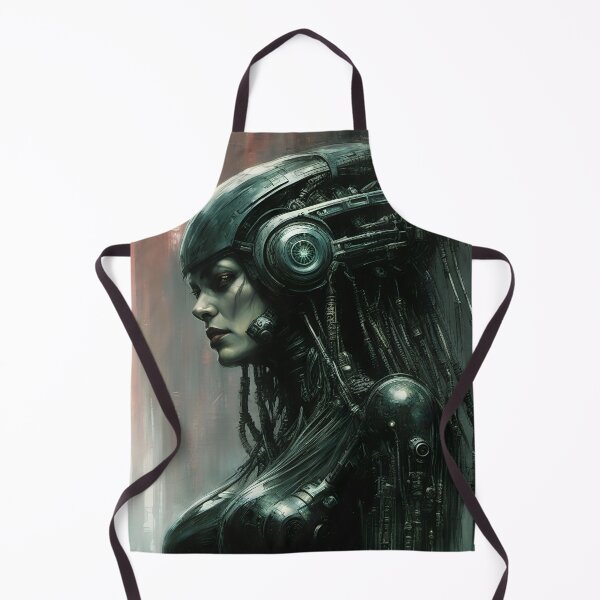 Item preview, Futuristic Transhumanism Art designed and sold by FunkyPunkz.