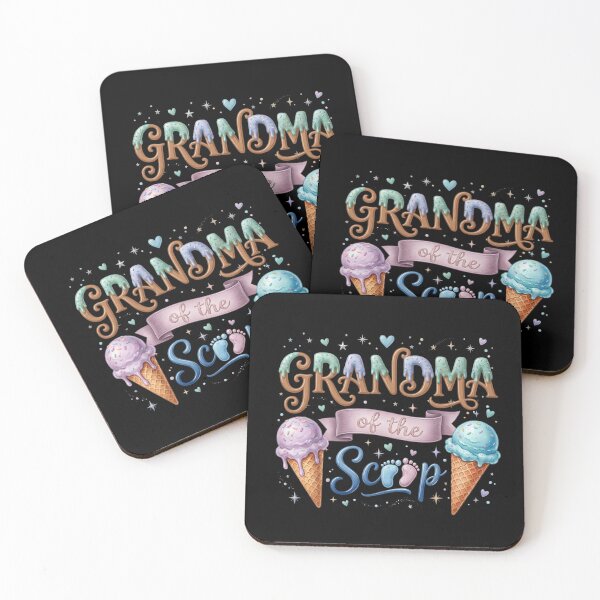 Item preview, Grandma of the Scoop | Cute Gender Reveal Ice Cream Design designed and sold by Fateh-Kro ⭐⭐⭐⭐⭐.