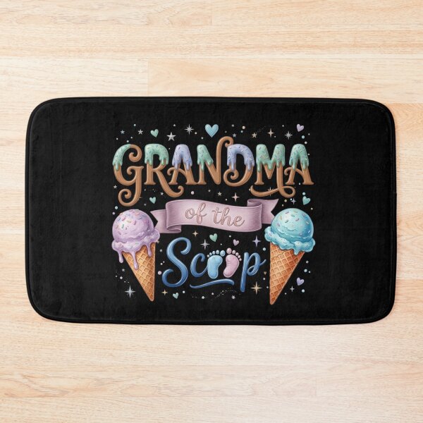 Item preview, Grandma of the Scoop | Cute Gender Reveal Ice Cream Design designed and sold by Fateh-Kro ⭐⭐⭐⭐⭐.