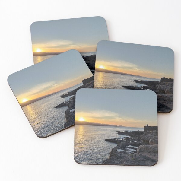 Item preview, Volcanic Coast at Sunset, Gran Canaria designed and sold by LavaAndLight.