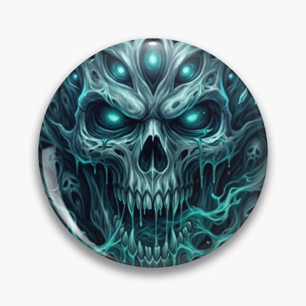 Item preview, Scary Blue Evil Entity – Dark Horror Creature Art, Creepy Supernatural Monster Design designed and sold by Cauldron Crafts.