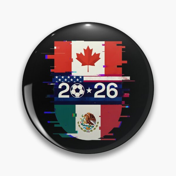 Item preview, Glitched United 2026 - North America Emblem Cup designed and sold by dudelinart.