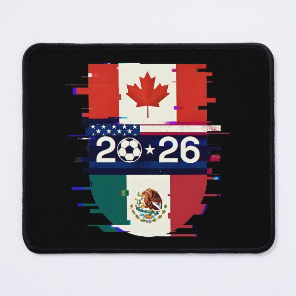 Item preview, Glitched United 2026 - North America Emblem Cup designed and sold by dudelinart.