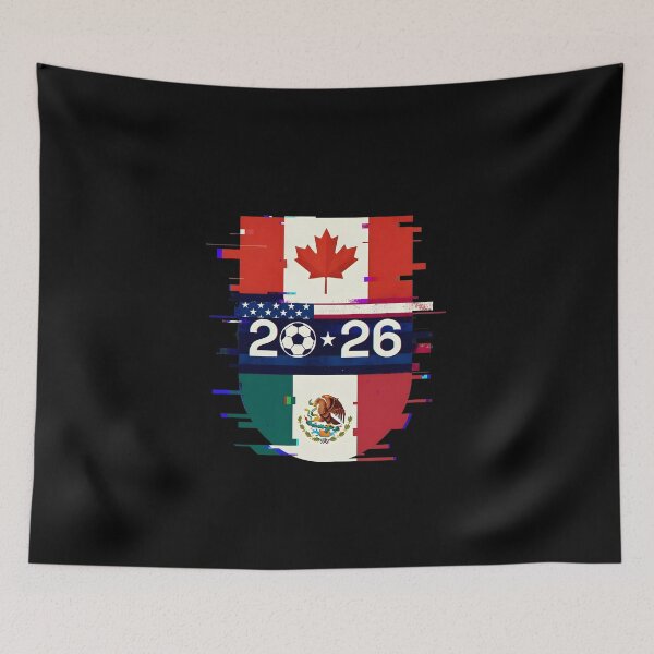Item preview, Glitched United 2026 - North America Emblem Cup designed and sold by dudelinart.